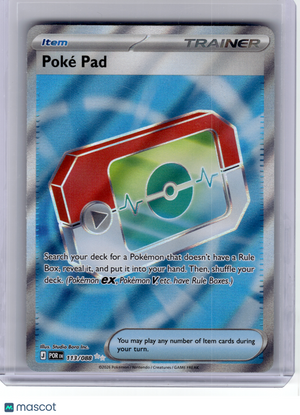 2026 Pokemon—Poké Pad #113 Perfect Order—Ultra Rare Holo