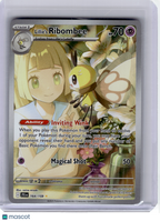 2025 Pokemon—Lillie's Ribombee #164 Journey Together—Illustration Rare Holo