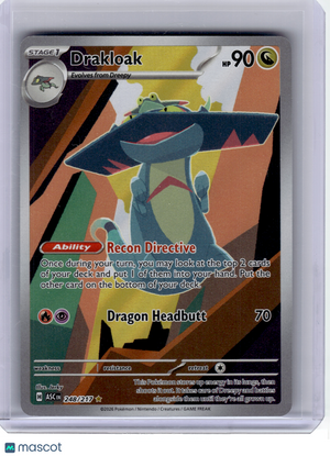 2026 Pokemon—Drakloak #248 Ascended Heroes—Illustration Rare Holo