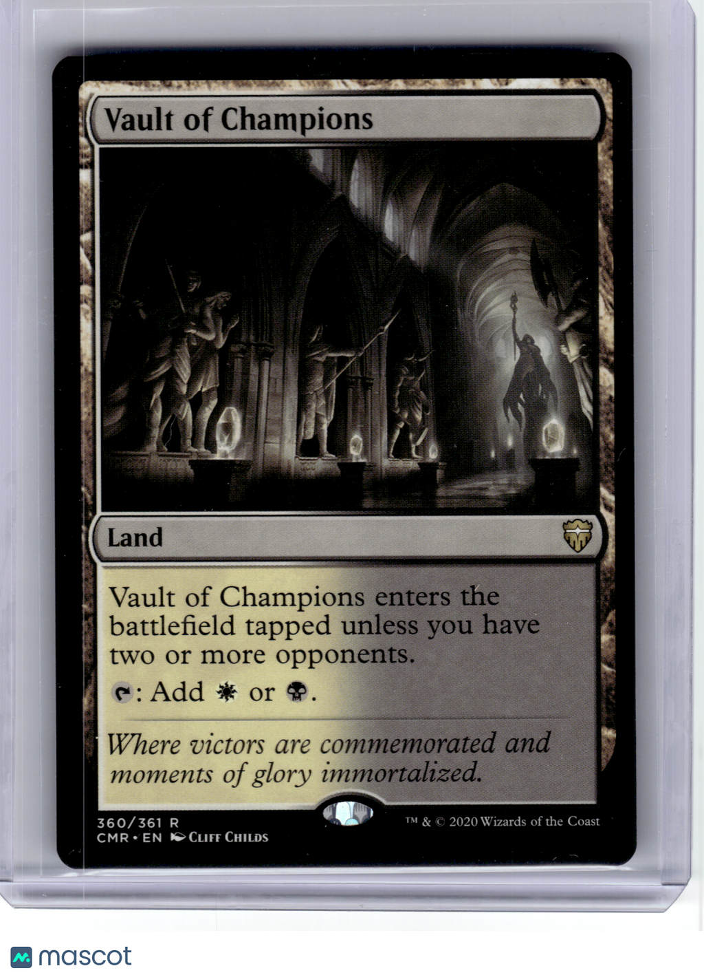 2020 MagicTG—Vault of Champions #360 Commander Legends—Rare Non-Foil