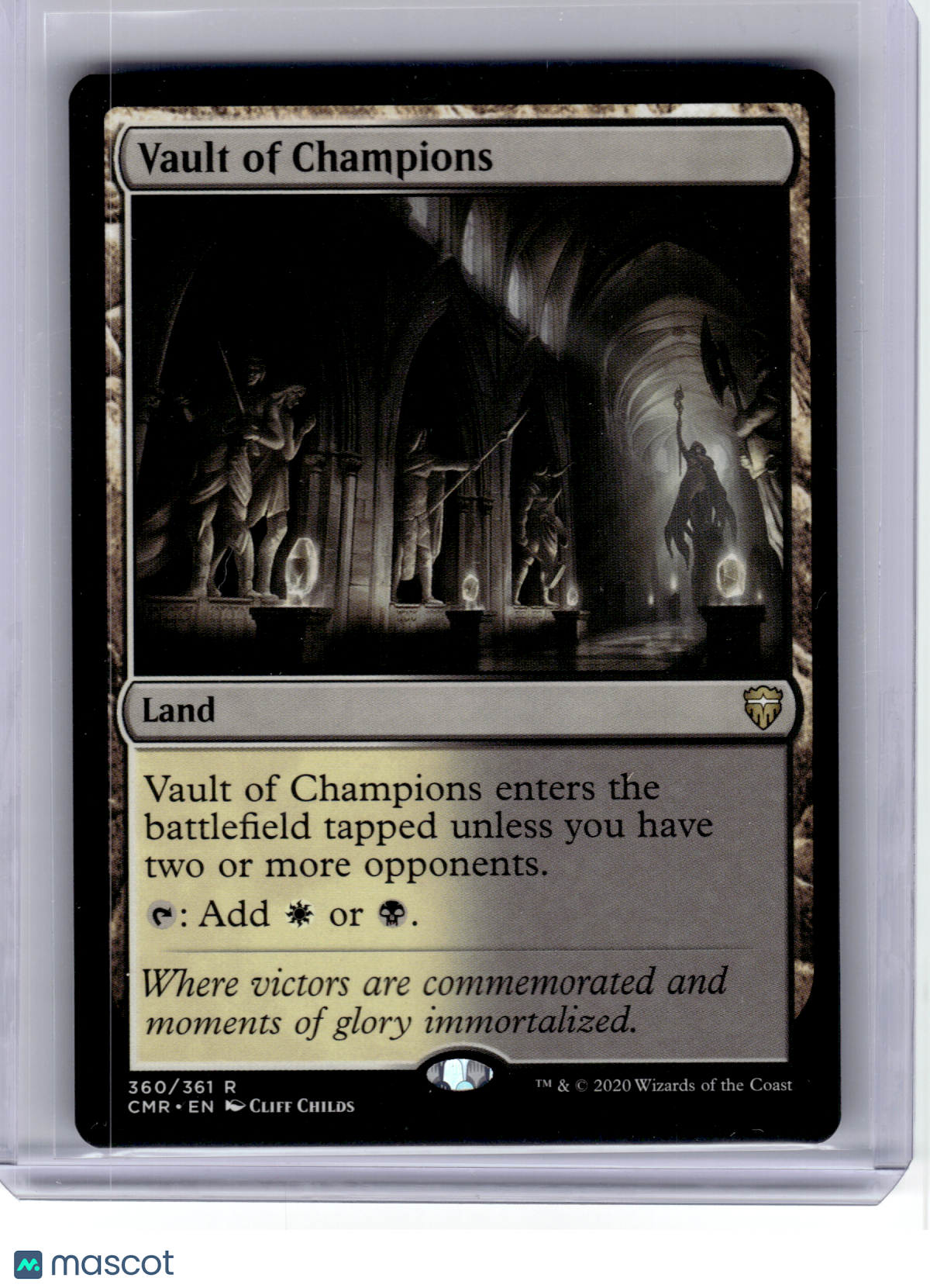 2020 MagicTG—Vault of Champions #360 Commander Legends—Rare Non-Foil