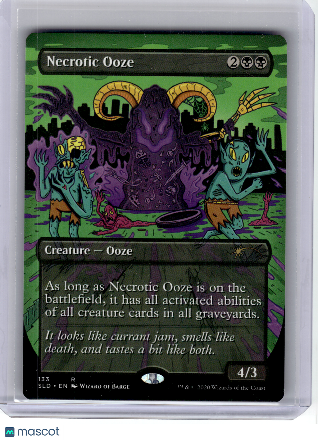 2020 MagicTG—Necrotic Ooze #133 Secret Lair Drop Series—Rare Non-Foil