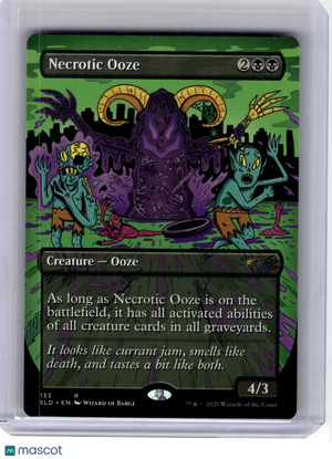 2020 MagicTG—Necrotic Ooze #133 Secret Lair Drop Series—Rare Non-Foil