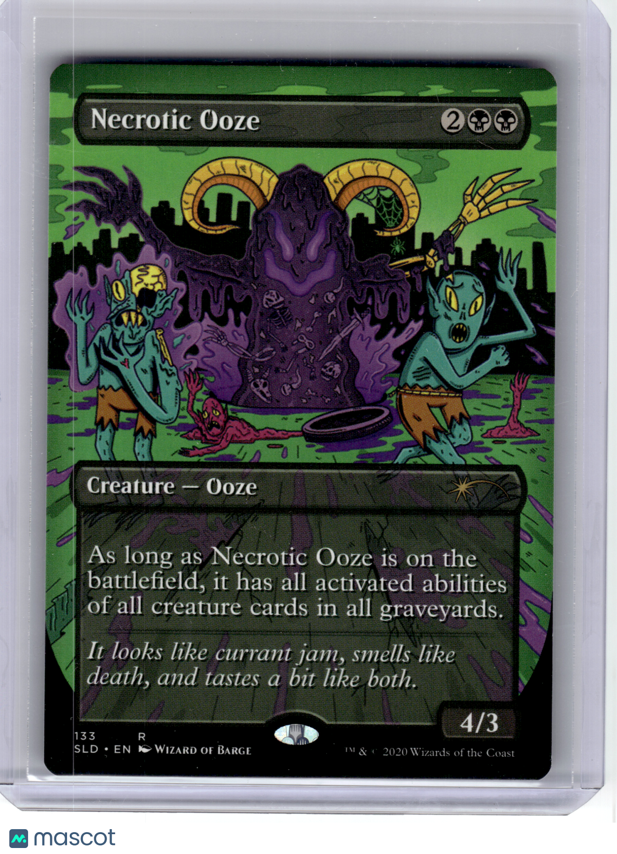 2020 MagicTG—Necrotic Ooze #133 Secret Lair Drop Series—Rare Non-Foil