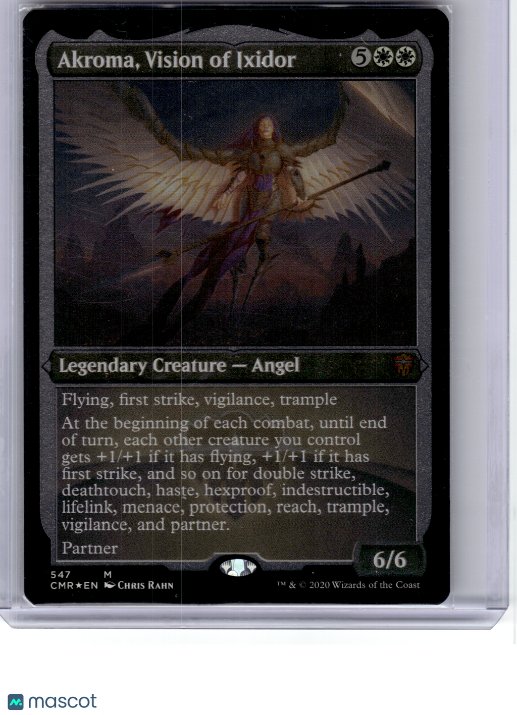 2020 MagicTG—Akroma, Vision of Ixidor #547 Commander Legends—Mythic Foil Etched