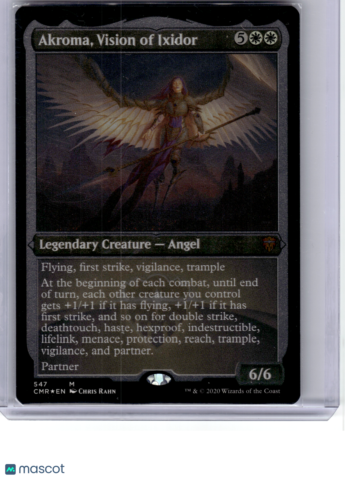 2020 MagicTG—Akroma, Vision of Ixidor #547 Commander Legends—Mythic Foil Etched
