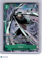 2026 One Piece CCG—Kuro (Alternate Art) #25 Adventure on Kami's Island—Rare Foil