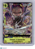 2026 One Piece CCG—Sweet 3 Generals (Alternate Art) #114 OP17—Rare Foil