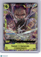 2026 One Piece CCG—Sweet 3 Generals (Alternate Art) #114 OP17—Rare Foil