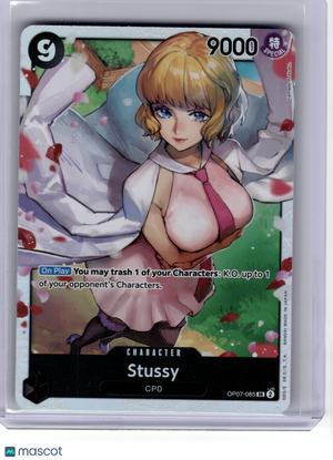 2024 One Piece CCG—Stussy #85 500 Years in the Future—Super Rare Foil
