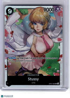 2024 One Piece CCG—Stussy #85 500 Years in the Future—Super Rare Foil