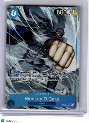2025 One Piece CCG—Monkey.D.Garp (Alternate Art) #56 OP12—Super Rare Foil