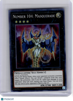 2024 Yugioh TCG—Number 104: Masquerade #EN010 OTS Tournament Pack 27—SR Foil