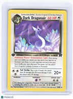 2000 Pokemon—Dark Dragonair #33 Team Rocket—Uncommon [MP] (1st Edition)
