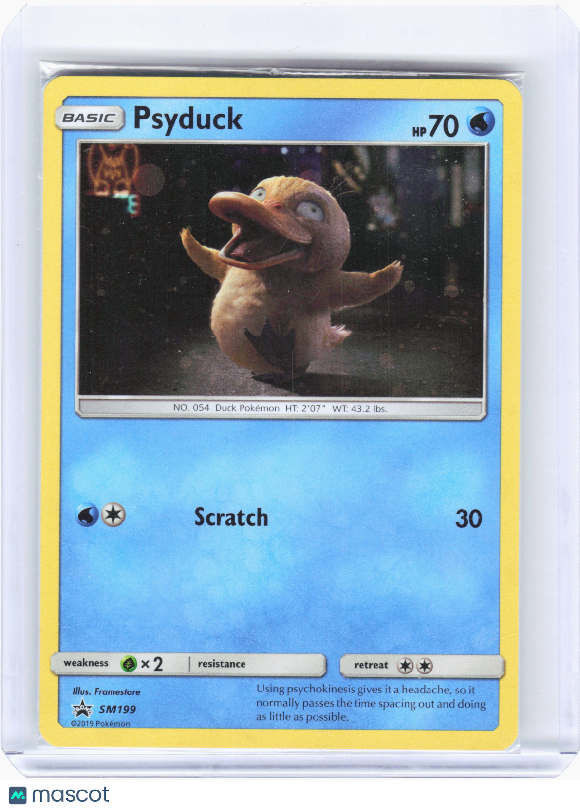2019 Pokemon—Psyduck #SM199 SM Promos—(In-Store Event Promo) (Sealed)