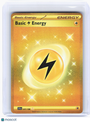 2023 Pokemon—Basic Lightning Energy #257 Scarlet & Violet Base Set—Hyper Rare