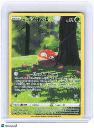 2023 Pokemon—Hisuian Voltorb #GG01 Crown Zenith: Galarian Gallery—Ultra Rare