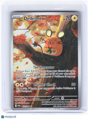 2026 Pokemon—Dedenne #93 Perfect Order—Illustration Rare Holo