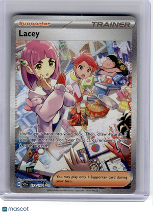 2024 Pokemon—Lacey #172 Stellar Crown—Special Illustration Rare Holo