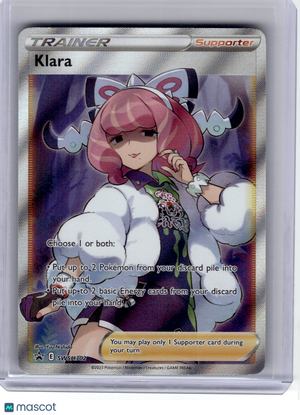 2023 Pokemon—Klara #SWSH302 Sword & Shield—Black Star Promo Holo