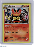 2013 Pokemon—Emboar #27 Legendary Treasures—Rare Non-Holo [Moderately Played]