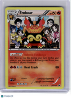 2013 Pokemon—Emboar #27 Legendary Treasures—Rare Non-Holo [Moderately Played]