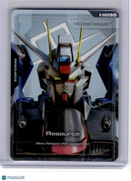 2025 Gundam Card Game—Freedom Gundam #R-008 Newtype Rising—C+ Foil