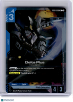 2025 Gundam Card Game—Delta Plus #GD01-006 Newtype Rising—Rare Foil