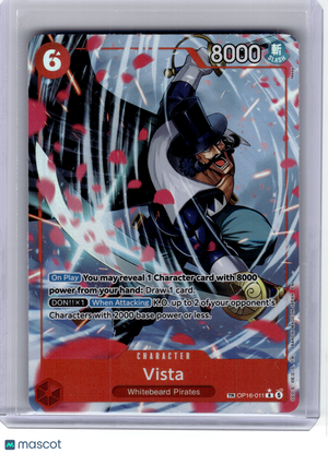 2026 One Piece Card Game—Vista #11 The Time of Battle—Treasure Rare Foil