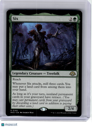 2024 MagicTG—Six #169 Modern Horizons 3—Rare Non-Foil