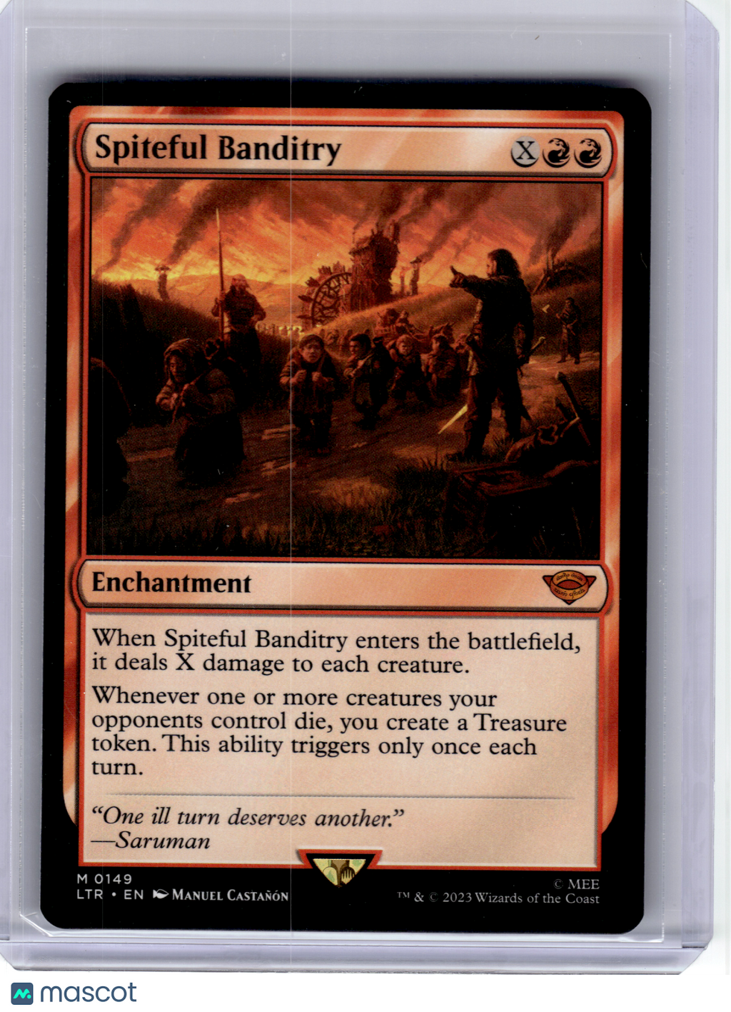 2023 MagicTG—Spiteful Banditry #149 LTR—Mythic Non-Foil