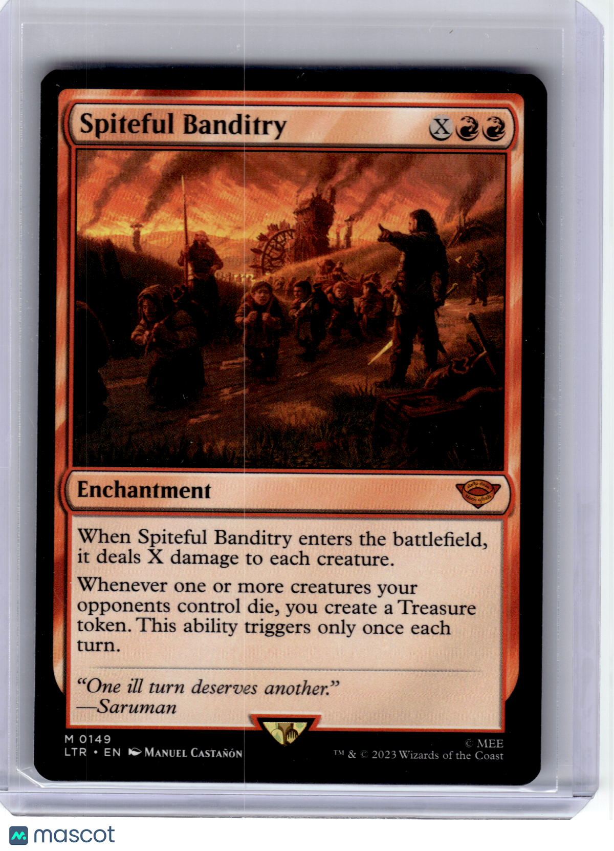 2023 MagicTG—Spiteful Banditry #149 LTR—Mythic Non-Foil