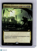 2020 MagicTG—Ruinous Ultimatum (Extended Art) #343 IKO—Rare Non-Foil