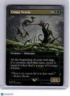 2023 MagicTG—Compy Swarm (Borderless) #9 REX—Rare Non-Foil