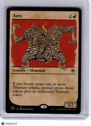 2021 MagicTG—Xorn (Showcase) #322 Adventures in the Forgotten Realms—R Non-Foil