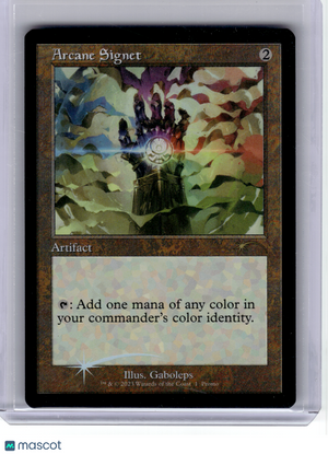2023 MagicTG—Arcane Signet (Retro Frame) #1 MagicFest Cards—Promo Foil