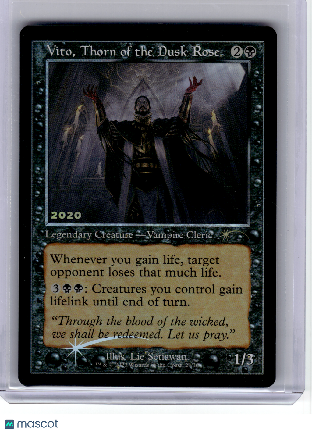 2022 MagicTG—Vito, Thorn of the Dusk Rose #28 30th Anniversary Promos—Promo Foil