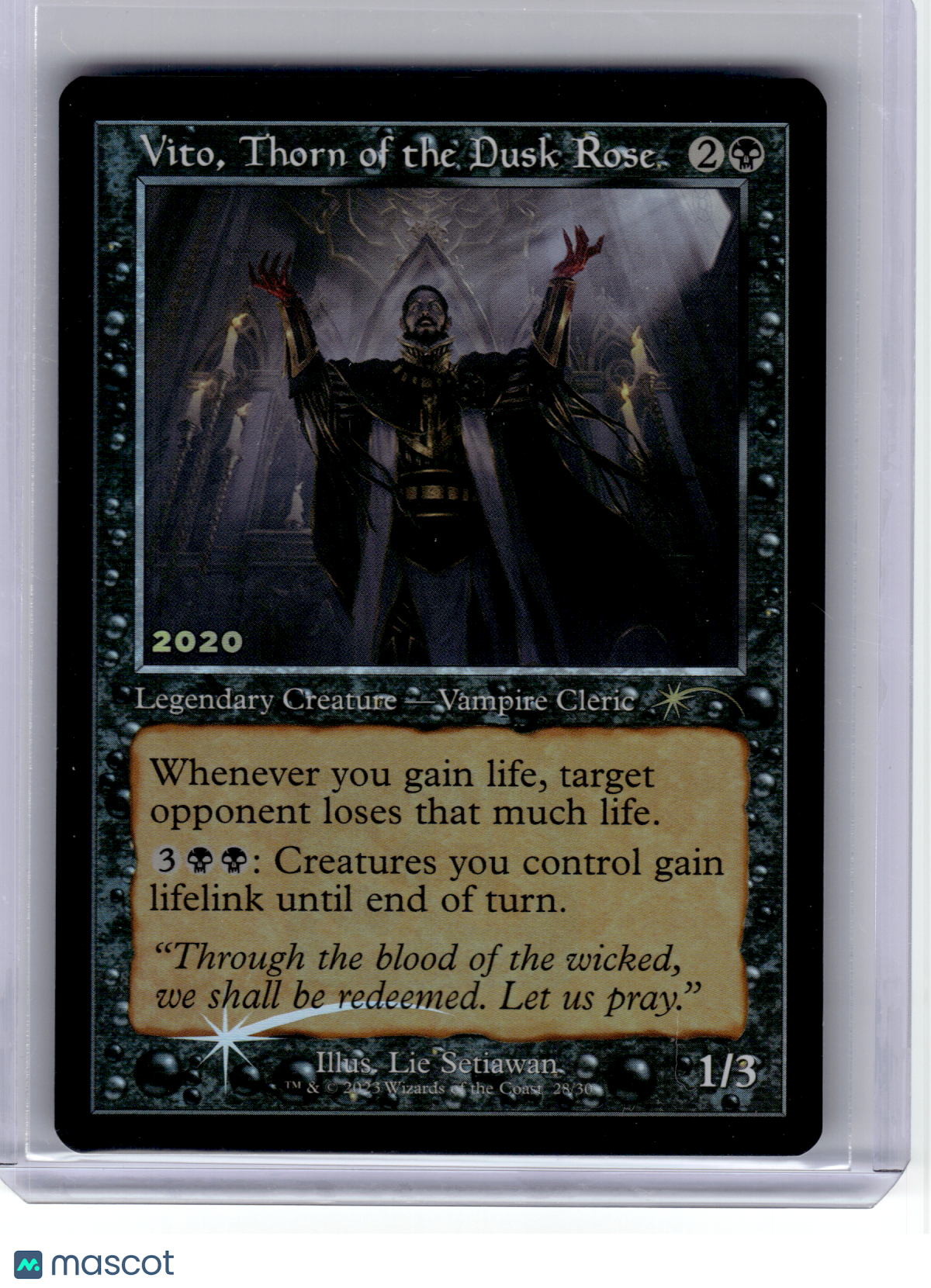 2022 MagicTG—Vito, Thorn of the Dusk Rose #28 30th Anniversary Promos—Promo Foil