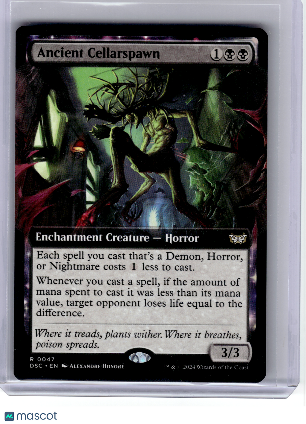 2024 MagicTG—Ancient Cellarspawn (Extended Art) #47 DSC—Rare Foil