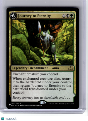 2018 MagicTG—Journey to Eternity // Atzal, Cave of Eternity #160 LIST—R Non-Foil