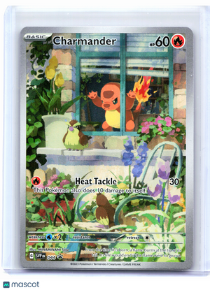 2023 Pokemon—Charmander #044 Scarlet & Violet Promo—Black Star Promo Holo