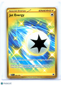 2024 Pokemon—Jet Energy #252/191 Surging Sparks—Hyper Rare Gold