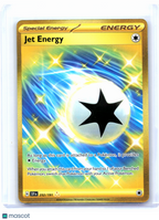 2024 Pokemon—Jet Energy #252/191 Surging Sparks—Hyper Rare Gold
