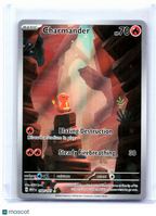 2023 Pokemon—Charmander #168/165 Scarlet & Violet 151—Illustration Rare Holo