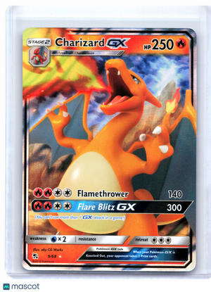 2019 Pokemon—Charizard GX #9/68 Hidden Fates—Ultra Rare Holo