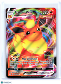 2021 Pokemon—Flareon VMAX #018/203 Evolving Skies—Ultra Rare Holo