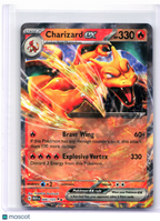 2023 Pokemon—Charizard ex #006/165 Scarlet & Violet 151—Double Rare Holo