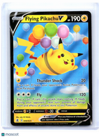 2021 Pokemon—Flying Pikachu V #006/025 Celebrations—Ultra Rare Holo