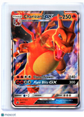 2019 Pokemon—Charizard GX #SM211 Sun & Moon Promos—Black Star Promo Holo [DMG]