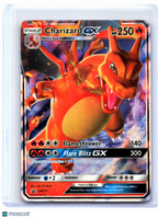 2019 Pokemon—Charizard GX #SM211 Sun & Moon Promos—Black Star Promo Holo [DMG]